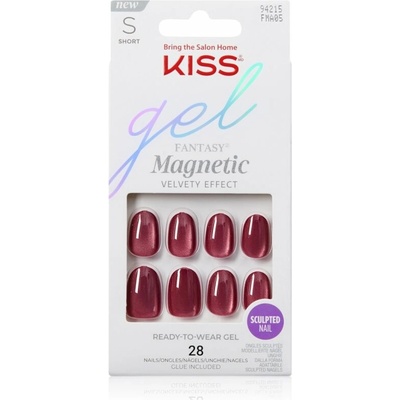 KISS Gel Fantasy Magnetic umělé nehty 28 ks