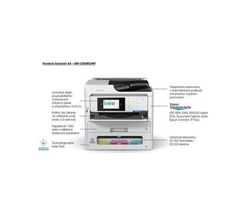 Epson WorkForce Pro EM-C800RDWF