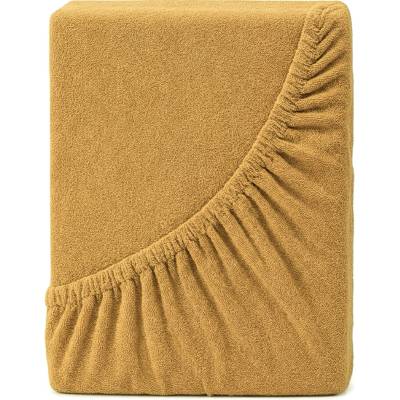 4Home froté prestieradlo Ideál horčicová 100x200