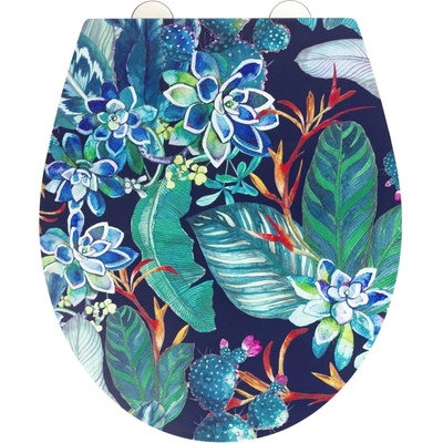 WENKO Тоалетна седалка с автоматично затваряне 37, 5 x 44, 5 cm Manaus - Wenko (25643100)