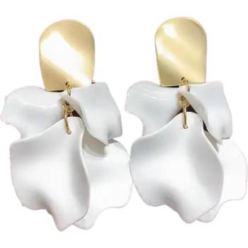 HARAHU Обеците he-29188 - Бяла kp29188 (he-29188)