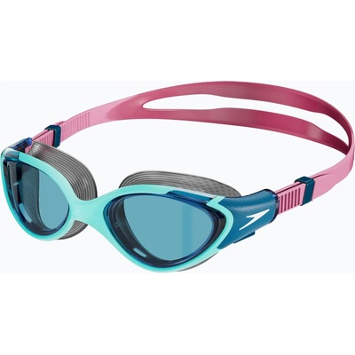 Speedo Biofuse 2.0 дамски очила за плуване морско синьо/павлин/забавно розово
