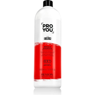 Revlon Professional ProYou The Fixer repair shampoo hloubkově čisticí šampon pro poškozené vlasy 1000 ml