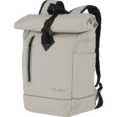 Travelite Basics Batoh Roll-up Plane Bílý 19 l