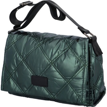 TURBO BAGS dámska módna taška s prešívaním Turbo bags Eladio zelená