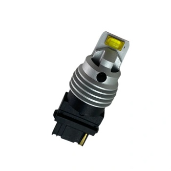 Лед крушка t25 с 2 шест-ядредни диода csp чип - бяла