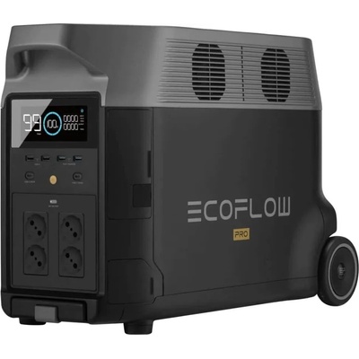 EcoFlow DELTA Pro Portable Power Station 3600Wh - портативна професионална електроцентрала за зареждане на устройства (черен)