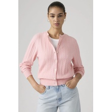 LEVI'S® Dámsky sveter Supersoft Crewneck Cardigan 0037P-0018 ružová
