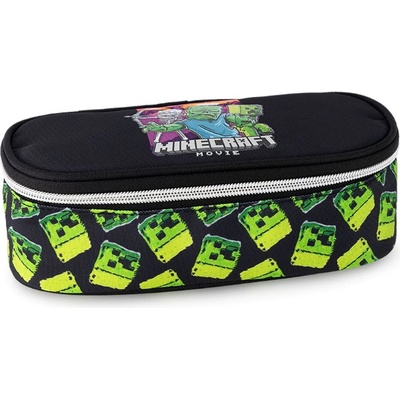 Panini Овален ученически несесер Panini Minecraft - Movie (73538)