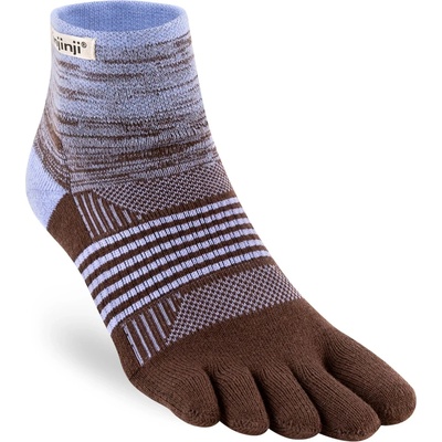 Injinji Дамски туристически чорапи Injinji Women's Trail Midweight Mini Crew Walking socks - Periwinkle - размер 40, 5-44, 5 (EU) (201-3761-1112)