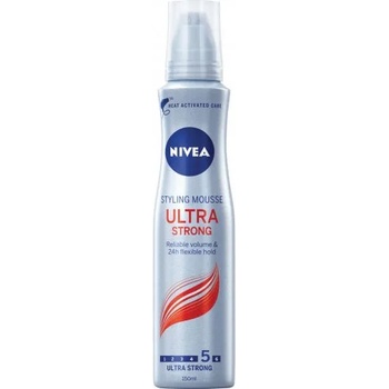 Image 1 of Nivea Ultra Strong пяна за коса за ултра силна фиксация 150мл