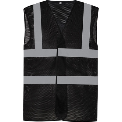 Yoko vesta HVW120 Hi-Vis síťovaná výstražná black