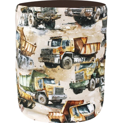 Chlapčenský nákrčník na jar/jeseň Nákladné auta