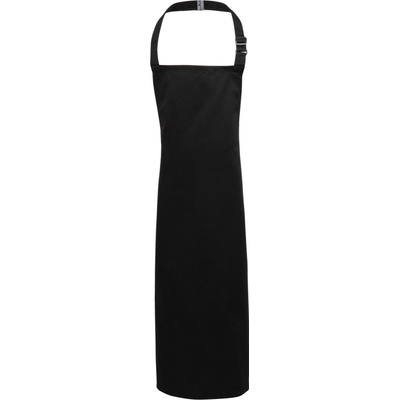 Premier Workwear Dětská zástěra dlouhá PR149 Black 43x53cm