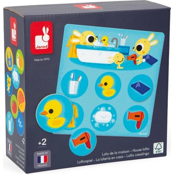 Janod Настолна игра House Lotto - Детска (J02620)