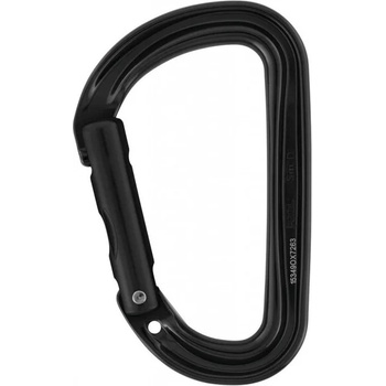 Petzl SMD WALL Карабинер D без предпазител за заключване черен (M39ASN)