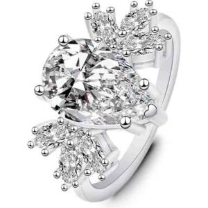 Silenti Jewelry Сребърен пръстен "Доминация" - 8 - 57мм (18.1мм диам. )