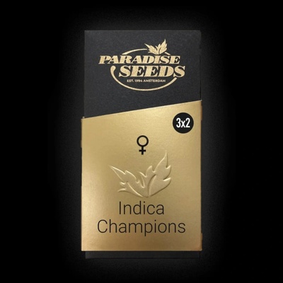 Paradise Seeds Indica Champions semena neobsahují THC 6 ks