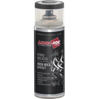 Ambro sol farba imitujúca staré železo Iron mica effect paint 400 ml