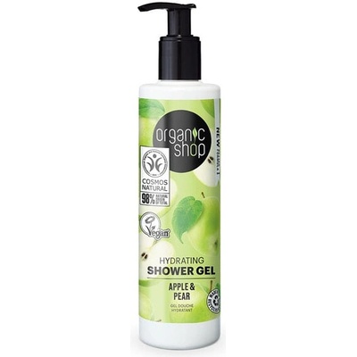 Organic shop Hydratačný sprchový gel Jablko a hruška 280 ml