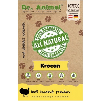 Dr. Animal krůta masové proužky 80 g