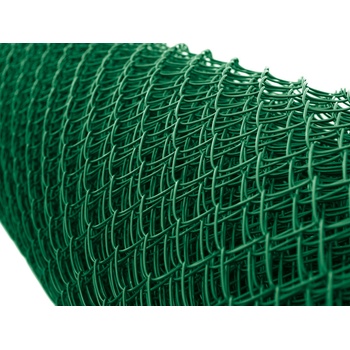 Pletivo poplastované IDEAL Zn + PVC 50/1000 mm/1,65/2,5/zelené/oko 55x55/25m se zapleteným napínacím drátem