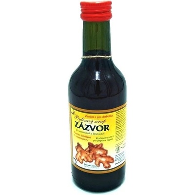 Klaof sirup fruktóza zázvor 250 ml