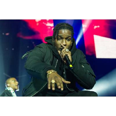 Brian Rasic Plagát, Obraz - A$AP Rocky & Wiz Khalifa Perform At The O2 Arena, 40 × 26.7 cm
