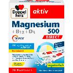 Doppelherz aktiv Magnesium 500 + B12 + D3 Direct Depot - 20 сашета