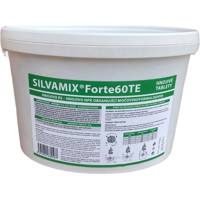 ECOLAB Hnojivo pre révu vinnú + celú záhradu SILVAMIX FORTE 60TE 5 kg