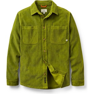Passenger Мъжка риза с копчета Passenger Backcountry Cord Shirt - Tea Green - размер M (033-2664-0612)