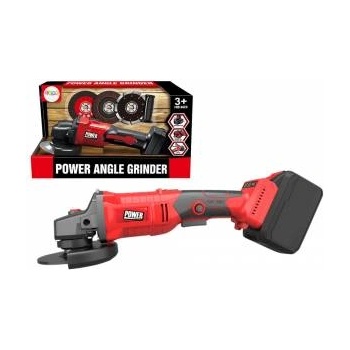 LEAN Toys DIY Grinder Red Battery-Powered Disc