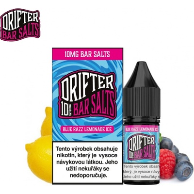 Drifter Bar Salts Blue Razz Lemonade Ice 10 ml 10 mg