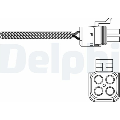 Lambda sonda DELPHI ES20273-12B1 (ES2027312B1)