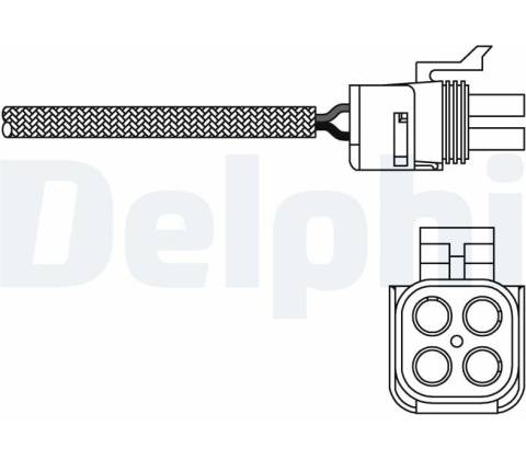 Lambda sonda DELPHI ES20273-12B1 (ES2027312B1)