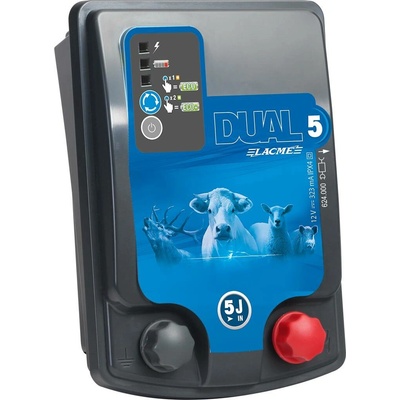 Ohradníkový kombinovaný zdroj DUAL D5 12V/230V 5J