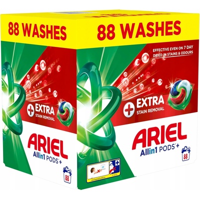 Ariel Color Pods + Extra All in1 prací kapsle 88 PD