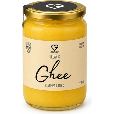 Goodie Přepuštěné máslo GHÍ - Grass-Fed BIO 720 ml