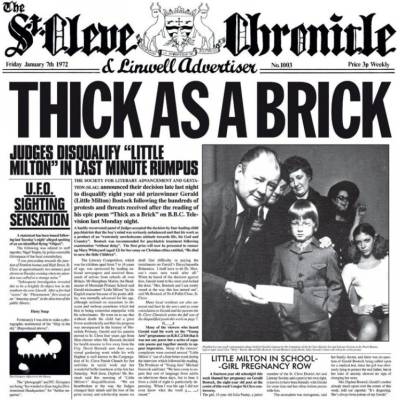 Warner Jethro Tull: Thick As A Brick (Reedice 2015) - CD (009810)