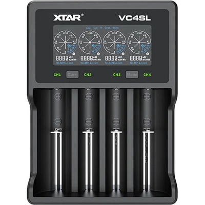 Xtar Зарядно устройство за li-ion/Ni-MH/Ni-CD батерии Xtar VC4SL (6952918344339)
