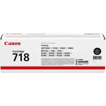 Canon КАСЕТА ЗА CANON LBP 7200/MF 8330/8350 - Black - CRG718BK (CRG-718BK) - PN CR2662B002AA (101CANCRG718B)