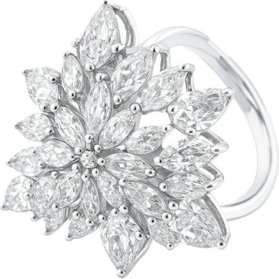 Solla Diamond Blossom dámsky prsteň zo striebra strieborný ST Z PR25