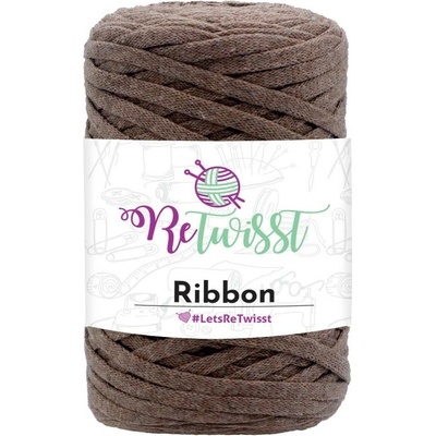 Ribbon ReTwisst 9 kávová