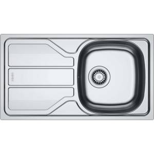 Franke Flash - Мивка FLN 611-78/44, 78x46 см, неръждаема стомана 101.0712. 172 (101.0712.172) Мивка за вграждане