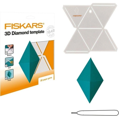 Fiskars 3D šablóna diamant