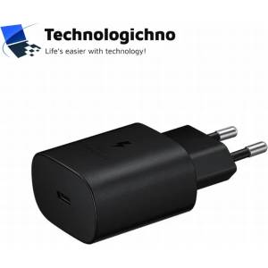 за Samsung Зарядно 220V 25W PD Type C Черен (EP-TA800)