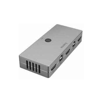 Hama KVM превключвател Hama Connect2Switch, 4-портов, USB, HDMI, HAMA-200135