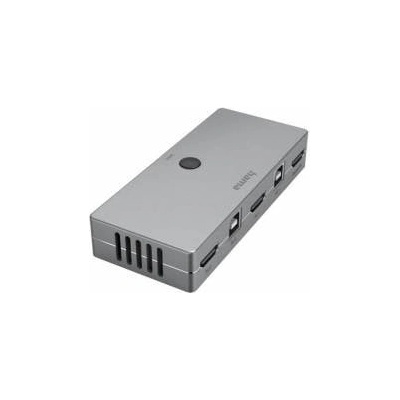 Hama KVM превключвател Hama Connect2Switch, 4-портов, USB, HDMI, HAMA-200135