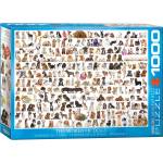 EUROGRAPHICS Пъзел Eurographics от 1000 части - Светът на кучетата (EG60000581)