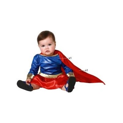 BigBuy Carnival Костюм Супергерой Бебе момиче Размер 12-24 месеца